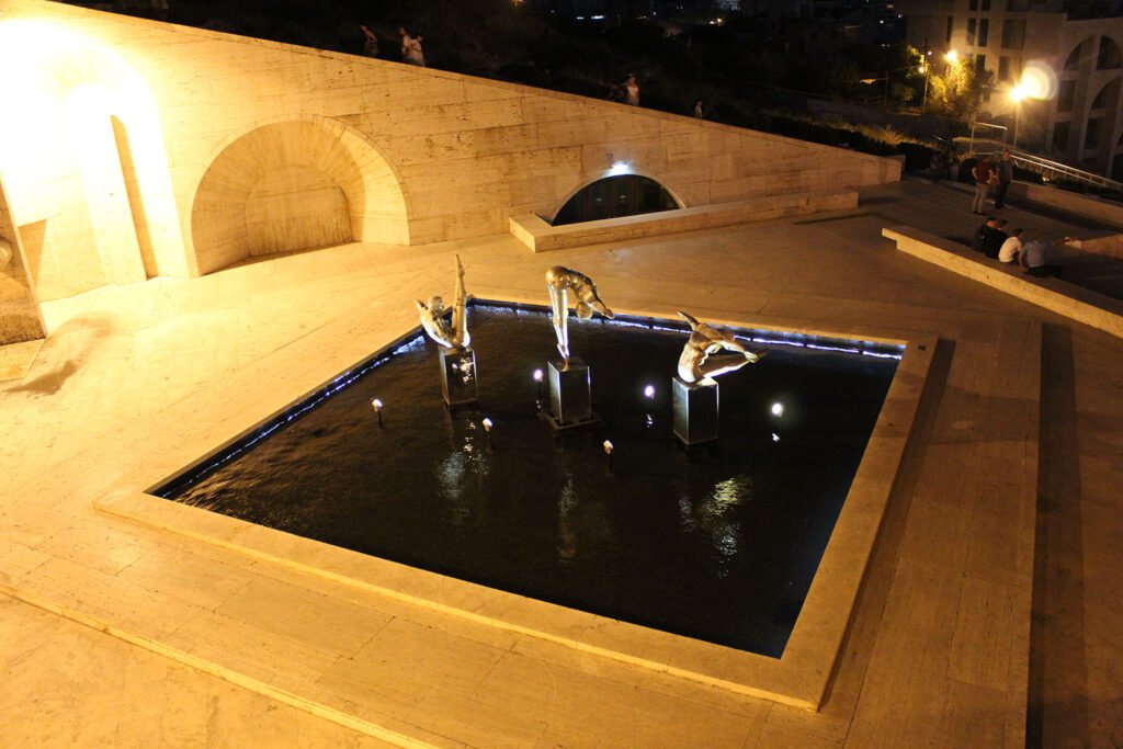 Yerevan Cascade Dancing Sculpture