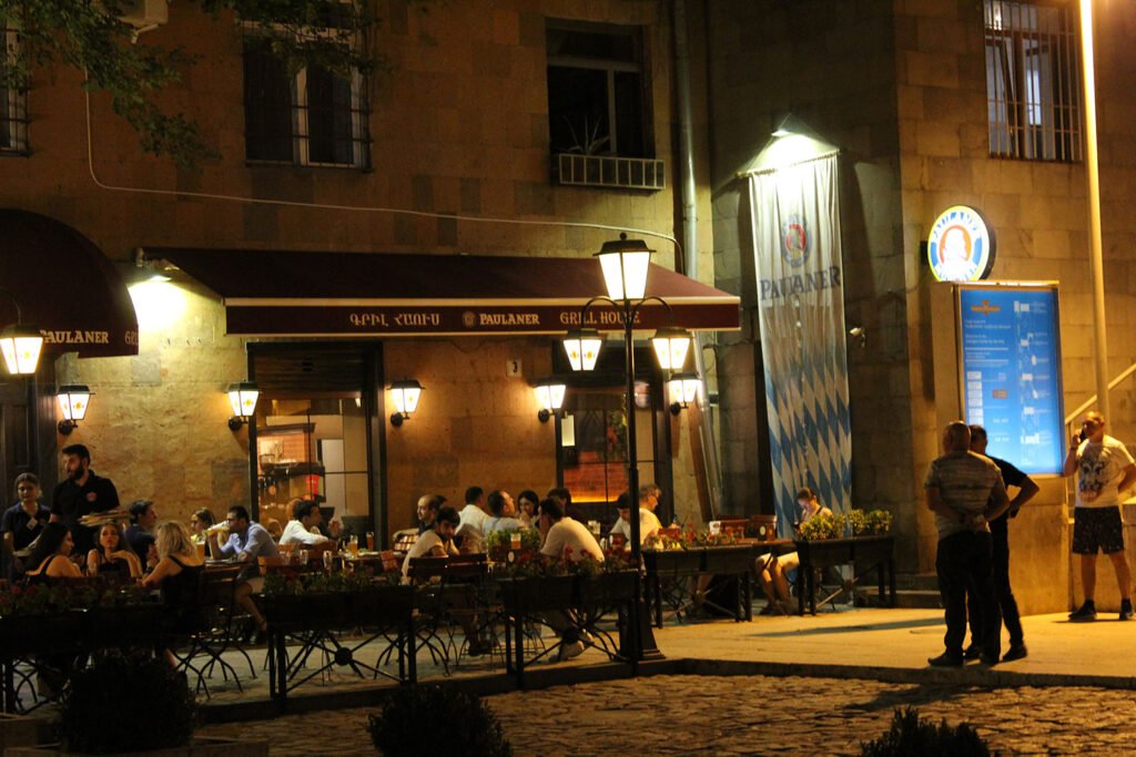 Yerevan Cascade Nightlife