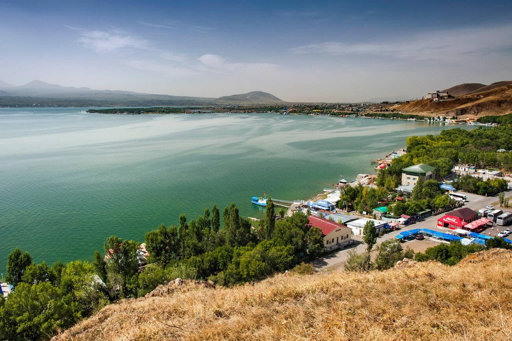 lake sevan top view