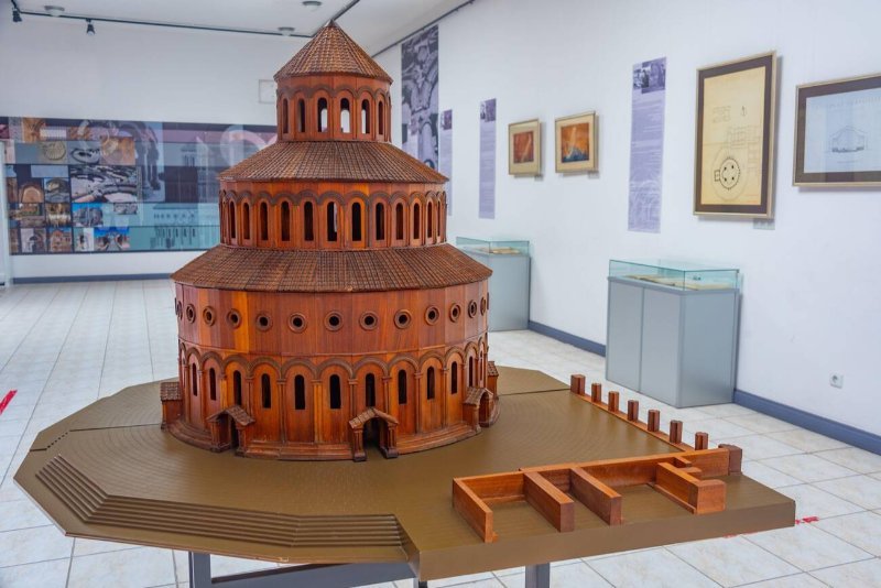 zvartnots cathedral model sample