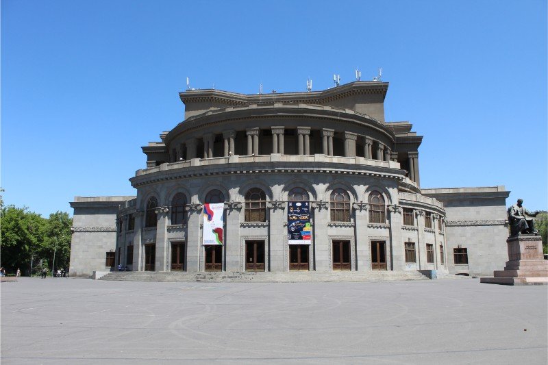 Opera and Ballet Theatre Yerevan Front View