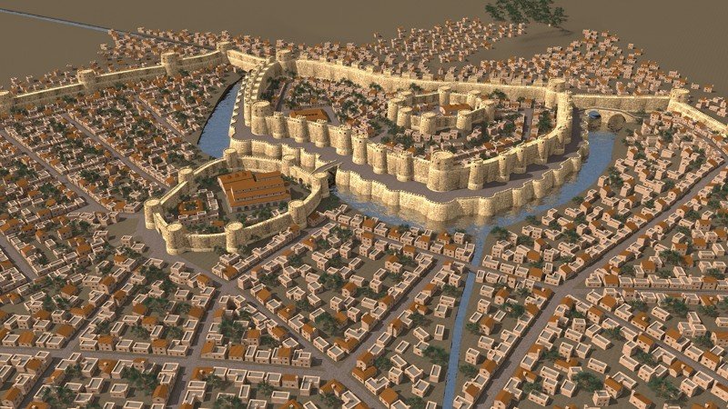 Dvin ruins Armenia 3d model