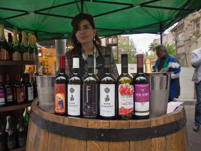 Attractions at Yerevan Wine Festival