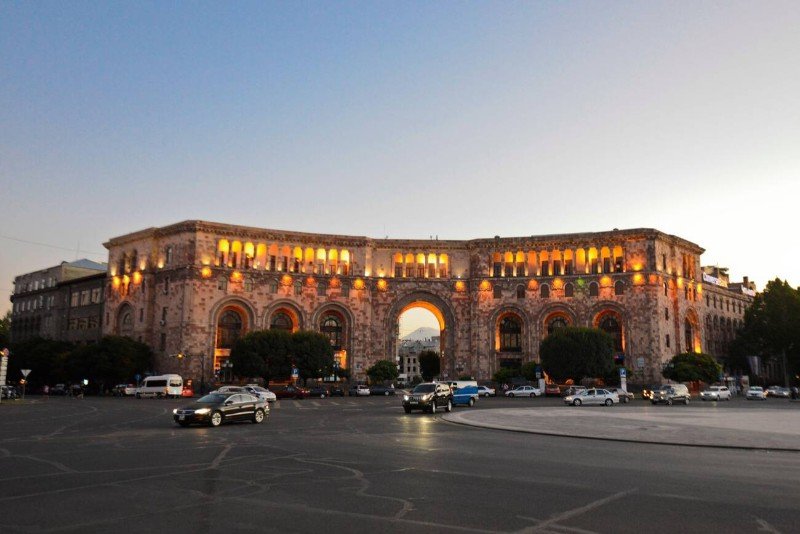 Communication Building Republic Square Yerevan