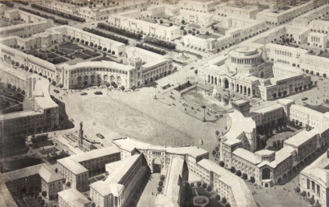 Republic Square Yerevan Map