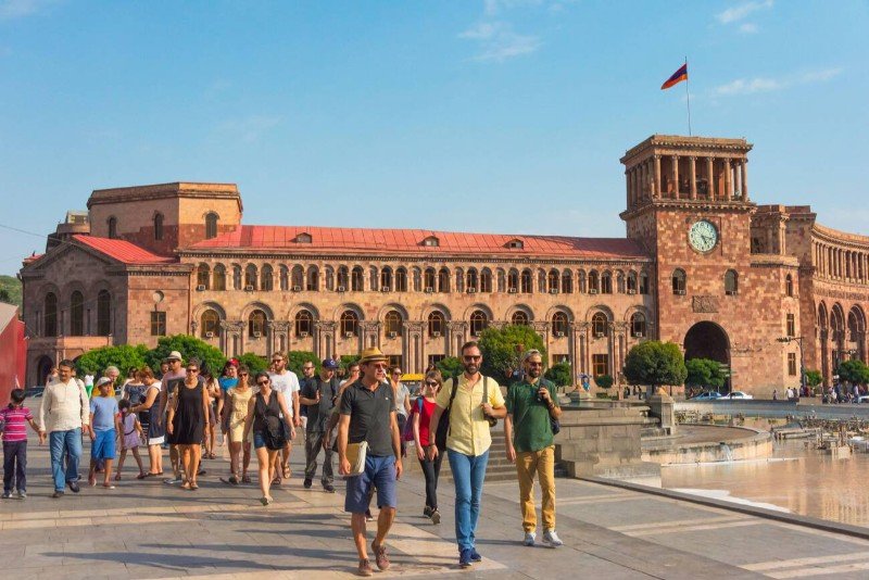 Cultural Affect Republic Square Yerevan