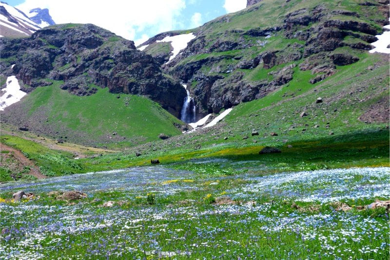 Gegharot waterfall Armenia