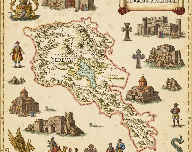 Armenia's Highlands Map