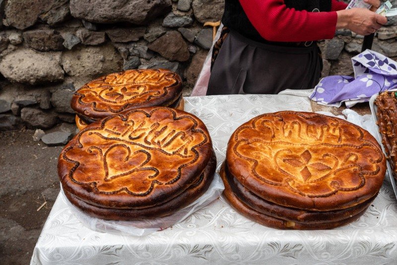 Gata Armenian pastry Geghard