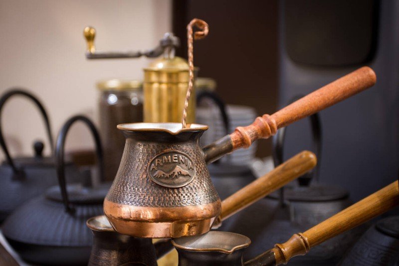 Armenian coffee culture style