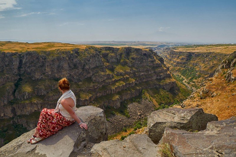 photography spots in Armenia Kasagh Gorge