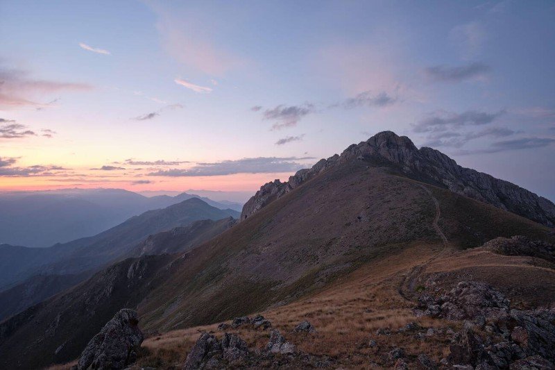 Mount Khustup summit Armenia