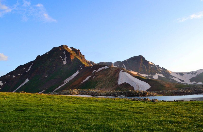 Mount Ukhtasar top view Armenia