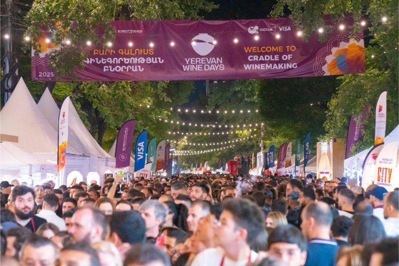 Yerevan wine days tourism