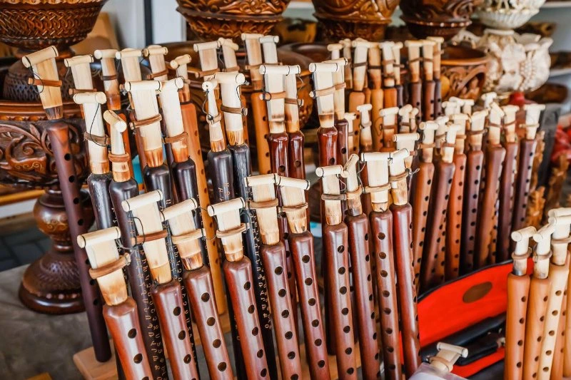 Traditional Armenian duduk instrument